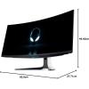 imageAlienware AW2725DF OLED Gaming Monitor  267inch QuantomDot WQHD 2560x1440 360Hz 003Ms Display AMD FreeSync Premium Pro HDMIDPUSB 32 Gen1 HeightTiltSwivelPivot Adjustability  BlackAW3423DWF