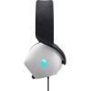 imageAlienware AW520H Wired Gaming Headset  Dolby Atmos Unidirectional AlienFX 168 Million RGB Colors Microphone Mute Volume Onheadset Controls 40mm HiRes Certified  Dark Side of the MoonLunar Light