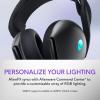 imageAlienware AW520H Wired Gaming Headset  Dolby Atmos Unidirectional AlienFX 168 Million RGB Colors Microphone Mute Volume Onheadset Controls 40mm HiRes Certified  Dark Side of the MoonDark Side of the Moon