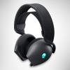 imageAlienware AW720H DualMode Wireless Gaming Headset  Dolby Atmos Spatial Sound Wireless 24 GHz 35mm Connector Cable inline Controls Integrated Microphone Unidirectional  Lunar LightDark side of the Moon