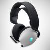 imageAlienware AW720H DualMode Wireless Gaming Headset  Dolby Atmos Spatial Sound Wireless 24 GHz 35mm Connector Cable inline Controls Integrated Microphone Unidirectional  Lunar LightLunar Light