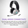 imageAlienware AW720H DualMode Wireless Gaming Headset  Dolby Atmos Spatial Sound Wireless 24 GHz 35mm Connector Cable inline Controls Integrated Microphone Unidirectional  Lunar LightLunar Light