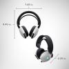 imageAlienware AW720H DualMode Wireless Gaming Headset  Dolby Atmos Spatial Sound Wireless 24 GHz 35mm Connector Cable inline Controls Integrated Microphone Unidirectional  Lunar LightLunar Light