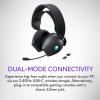 imageAlienware AW720H DualMode Wireless Gaming Headset  Dolby Atmos Spatial Sound Wireless 24 GHz 35mm Connector Cable inline Controls Integrated Microphone Unidirectional  Lunar LightDark side of the Moon