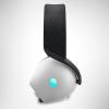 imageAlienware AW720H DualMode Wireless Gaming Headset  Dolby Atmos Spatial Sound Wireless 24 GHz 35mm Connector Cable inline Controls Integrated Microphone Unidirectional  Lunar LightLunar Light