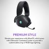 imageAlienware AW720H DualMode Wireless Gaming Headset  Dolby Atmos Spatial Sound Wireless 24 GHz 35mm Connector Cable inline Controls Integrated Microphone Unidirectional  Lunar LightDark side of the Moon