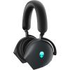 imageAlienware AW920H TriMode Wireless Gaming Headset  Dolby Atmos Virtual Surround Sound Active Noise Cancelling AIdriven NoiseCancelling microphone USBC Wireless Dongle  Dark Side of the Moon