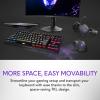 imageAlienware LowProfile RGB Gaming Keyboard AW510K Light Alienfx Per Key RGB Lighting Media Controls and USB Passthrough Cherry MX Low Profile Red Switches Lunar lightDark Side of the Moon