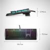 imageAlienware LowProfile RGB Gaming Keyboard AW510K Light Alienfx Per Key RGB Lighting Media Controls and USB Passthrough Cherry MX Low Profile Red Switches Lunar lightAW 510K  Dark Side of the Moon