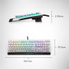 imageAlienware LowProfile RGB Gaming Keyboard AW510K Light Alienfx Per Key RGB Lighting Media Controls and USB Passthrough Cherry MX Low Profile Red Switches Lunar lightLunar light
