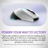 imageAlienware WiredWireless Gaming Mouse AW610M  16000 DPI Optical Sensor Ambidextrous 7 Buttons 3ZONE 168m AlienFX RGB Lighting EdgeFree Design Ergonomic  Lunar LightAW610M  Lunar light
