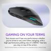 imageAlienware WiredWireless Gaming Mouse AW610M  16000 DPI Optical Sensor Ambidextrous 7 Buttons 3ZONE 168m AlienFX RGB Lighting EdgeFree Design Ergonomic  Lunar LightAW610M  Dark Side of the Moon