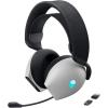 imageAlienware AW720H DualMode Wireless Gaming Headset  Dolby Atmos Spatial Sound Wireless 24 GHz 35mm Connector Cable inline Controls Integrated Microphone Unidirectional  Lunar LightLunar Light