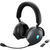 imageAlienware AW920H TriMode Wireless Gaming Headset  Dolby Atmos Virtual Surround Sound Active Noise Cancelling AIdriven NoiseCancelling microphone USBC Wireless Dongle  Dark Side of the Moon