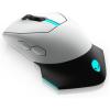 imageAlienware WiredWireless Gaming Mouse AW610M  16000 DPI Optical Sensor Ambidextrous 7 Buttons 3ZONE 168m AlienFX RGB Lighting EdgeFree Design Ergonomic  Lunar LightAW610M  Lunar light