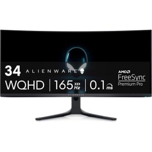 imageAlienware AW2725DF OLED Gaming Monitor  267inch QuantomDot WQHD 2560x1440 360Hz 003Ms Display AMD FreeSync Premium Pro HDMIDPUSB 32 Gen1 HeightTiltSwivelPivot Adjustability  BlackAW3423DWF
