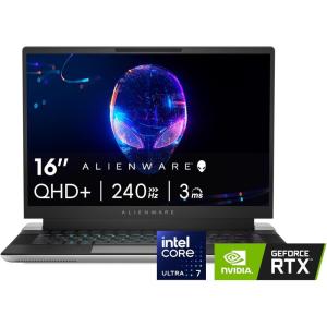 imageAlienware X16 R2 Gaming Laptop  16inch QHD 240Hz 3ms Display Intel Core Ultra 7155H 16GB LPDDR5X RAM 1TB SSD NVIDIA GeForce RTX 4070 8GB GDDR6 Windows 11 Home Onsite Service  Lunar Silver160 QHD