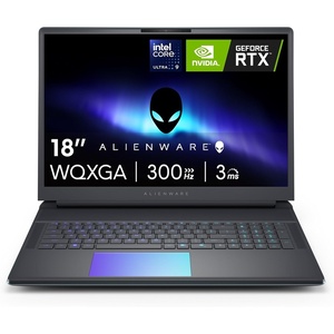 image:imageAlienware 18 Area51 Gaming Laptop AA1825018inch WQXGA 300Hz 3ms Display Intel Core Ultra 9290HX Plus Processor 32GB RAM 2TB SSD NVIDIA 5080 Graphics Windows 11 Home  Liquid Teal